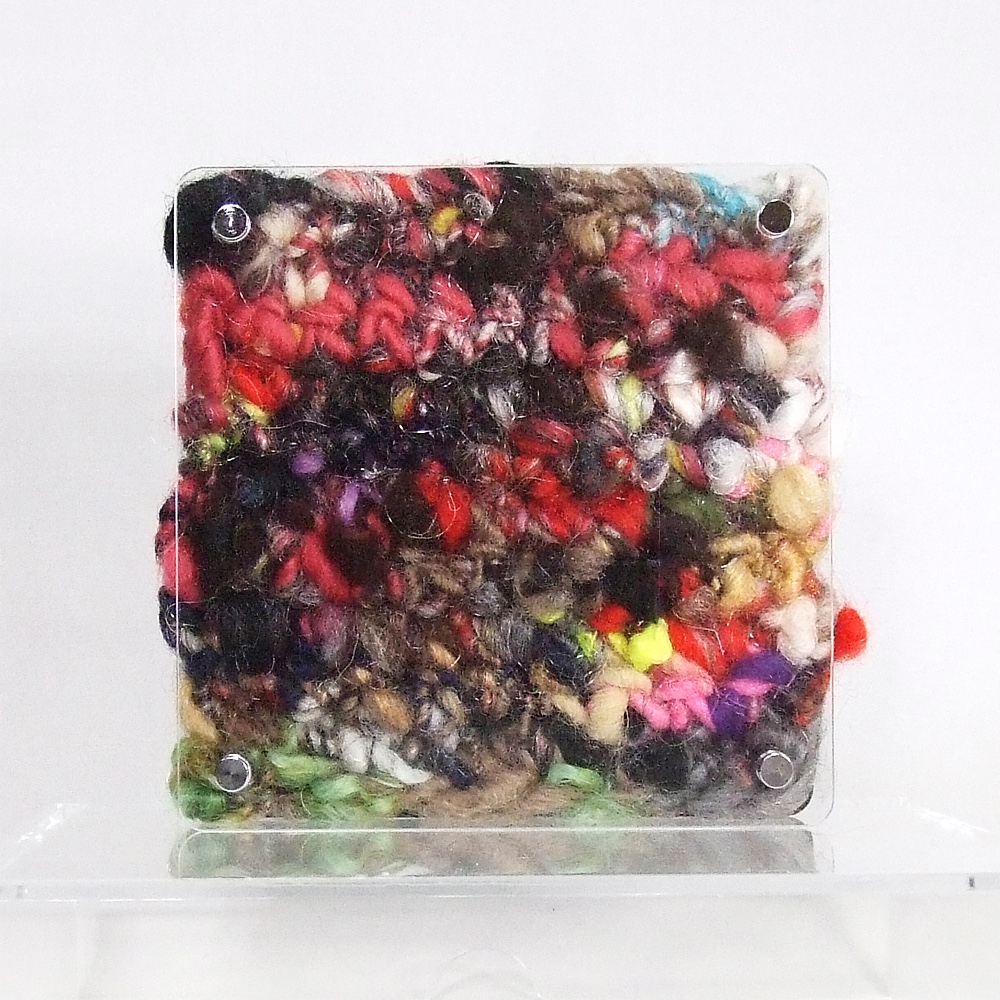 手紡ぎ糸のフォトフレーム　小 壁掛け&卓上　CHSW006 5,168円