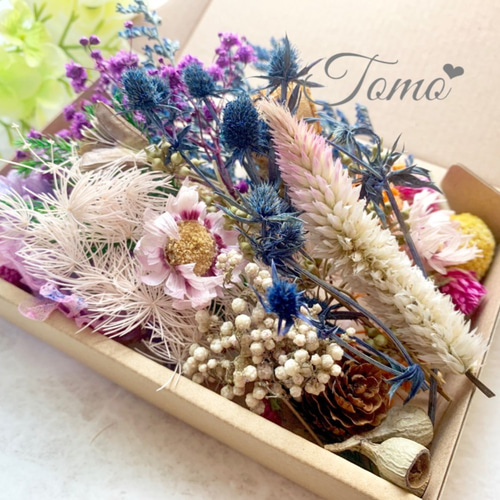 一点もの】ドライフラワー 詰め合わせセット レジン 石鹸 キャンドル  
