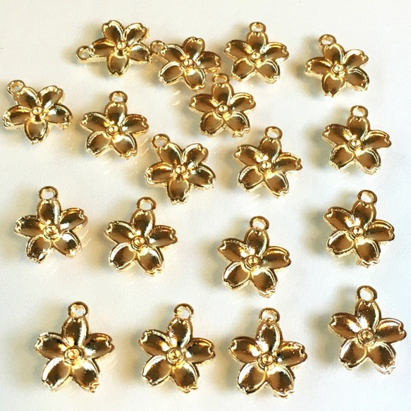 パンドラ チャーム 桜 ゴールド Pandora Japan Cherry Blossom Dangle Charm Blue Gold New
