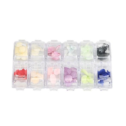 アナベル　あじさいドライフラワーセットまとめ売り 紫陽花 レジン封入ドライフラワー【全12色セット】あじさい