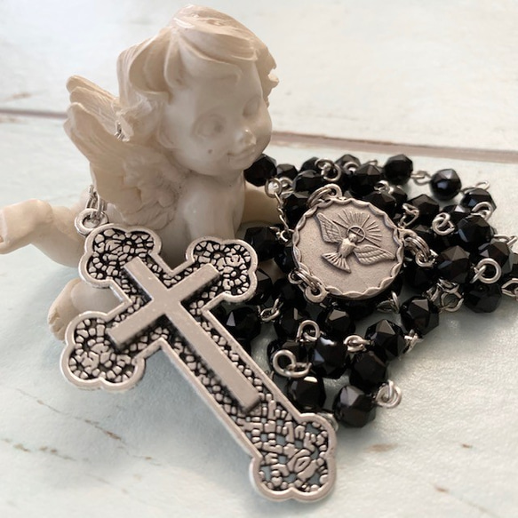 モリオン（黒水晶）のロザリオ ネックレス・ペンダント CIEL 通販