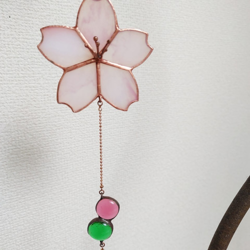 桜のサンキャッチャー＊ サンキャッチャー atelier-Yu. 通販 11276696