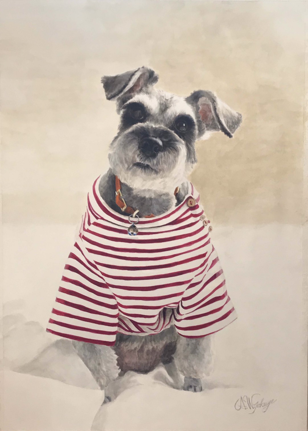 ペットポートレート 肖像画 A3 23,000円