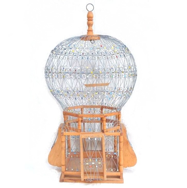 幸せを呼ぶ 鳥かご　映画でも使用されたチュニジアの鳥かご　鳥かごナチュラル 05  70cm 17,160円