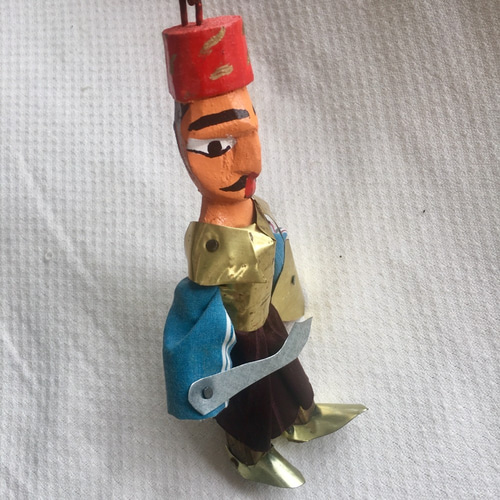 トルコアンティーク人形 コーラン男性