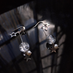 《 起點 》喜馬拉雅白水晶 s925純銀耳環 ｜ 透明系 第1張的照片