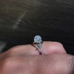月光石 s925純銀戒指 6月誕生石 第10張的照片