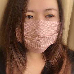 已售完 布口罩套 台灣100%純棉布製 粉 第2張的照片