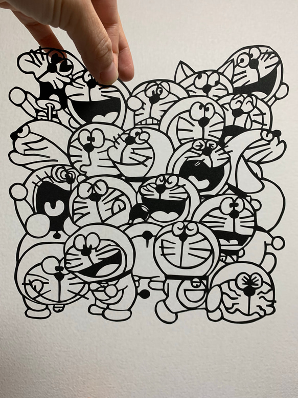 切り絵です！ 切り絵】原画 A5サイズ garden5 - メルカリ