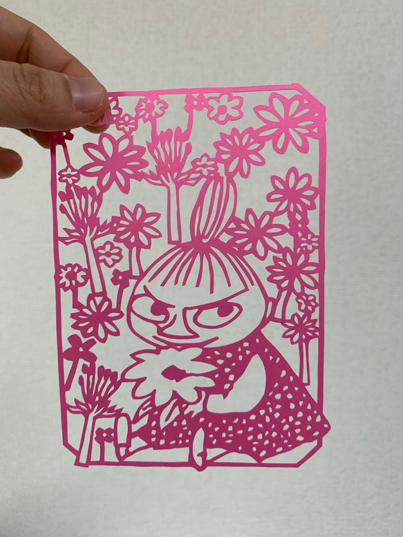リトルミイ切り絵☆ 切り絵 funny330 通販 7016867｜Creema