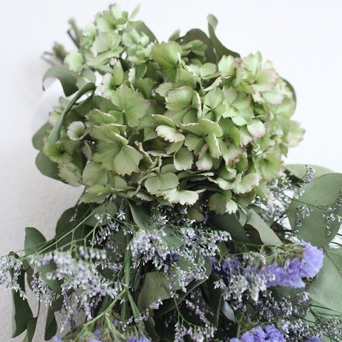 ドライフラワースワッグ（アンティークアジサイ入り） ドライ