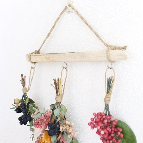 ドライフラワースワッグガーランド ガーランド I Beeflower&green