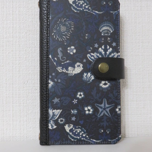 リバティ“アキノブ” 手帳型スマホケース (概ね全機種対応 