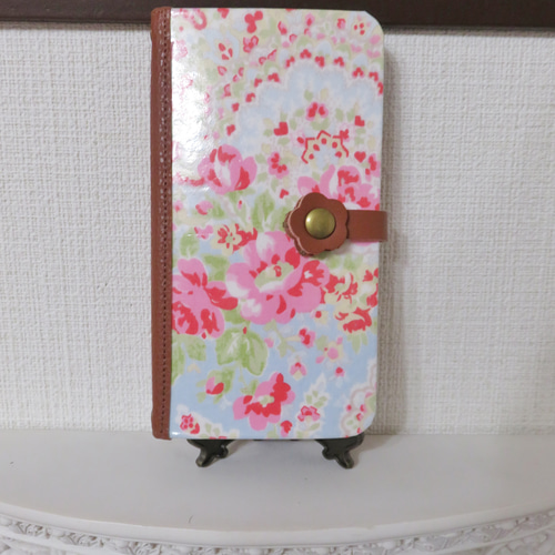 キャスキッドソン “ローズ ペイズリー” 手帳型スマホケース (概ね全 