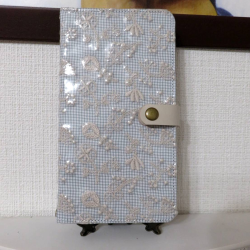 オーダー 手帳型スライド skip ミナペルホネン オーダー 手帳型スライド skip ミナペルホネン