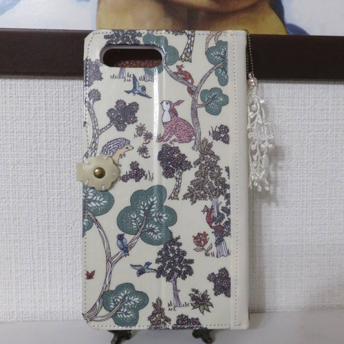 リバティ“ドゥ・エィ・ディア” 手帳型スマホケース (概ね全機種対応 