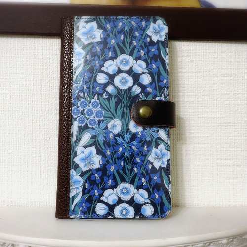 リバティ“マウンテン・プリムローズ” 手帳型スマホケース (概ね全機種 