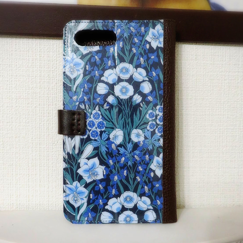 リバティ“マウンテン・プリムローズ” 手帳型スマホケース (概ね全機種 