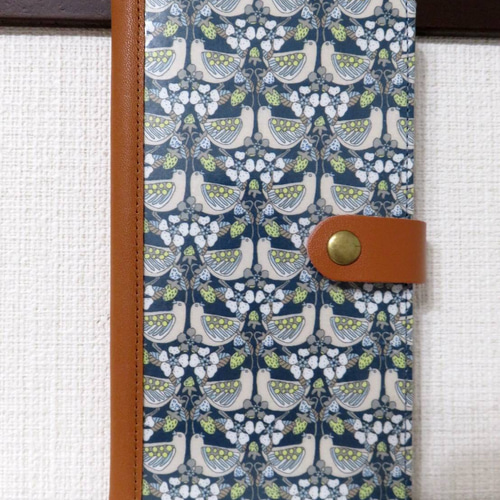 リバティ“ストロベリーフィースト” 手帳型スマホケース (概ね全機種 