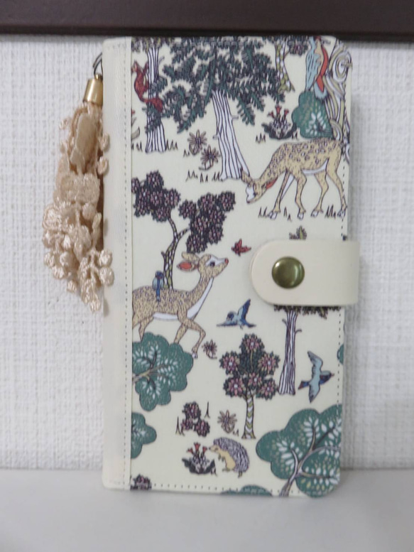 リバティ“ドゥ・エィ・ディア” 手帳型スマホケース (概ね全機種対応) 