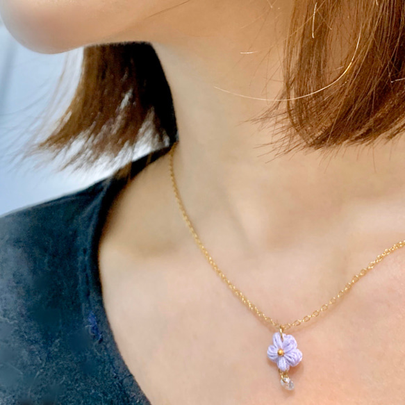 Simple but Elegant | < 淡 雅 簡 約 系 列 > 捷克閃石 | 粉紅色 頸鏈 Necklace 第4張的照片