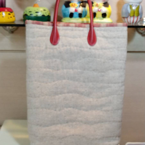 新品☆パッチワーク・キルト☆100%ハンドメイド お嬢様トートバック 