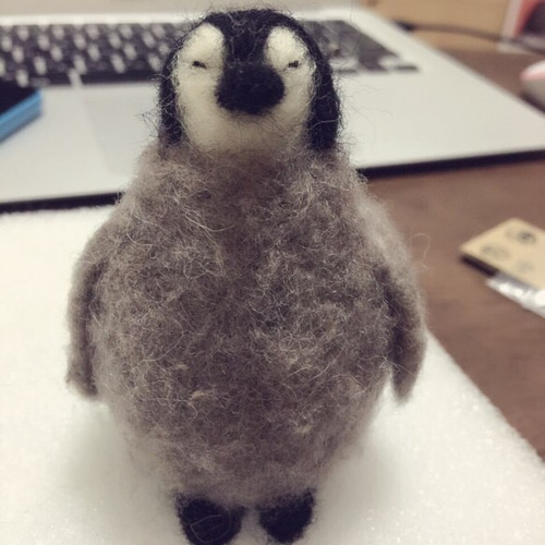 ペンギンの赤ちゃん 羊毛フェルト WalnussDoll 通販 1090971｜Creema