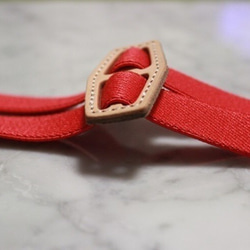 今までにない！サスペンダー。SHAMS clip braces "PASSION RED" 3枚目の画像