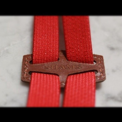 今までにない！サスペンダー。SHAMS clip braces "PASSION RED" 4枚目の画像