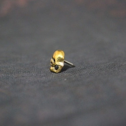 実は目出度い！髑髏モチーフのブローチ/ピン。SHAMS push pin"SKULL" 7枚目の画像