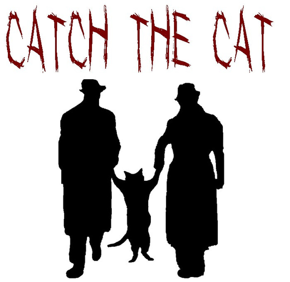 【おもしろパロディ系Ｔシャツ】CATCH THE CAT＜＜まめた本舗＞＞ 2枚目の画像