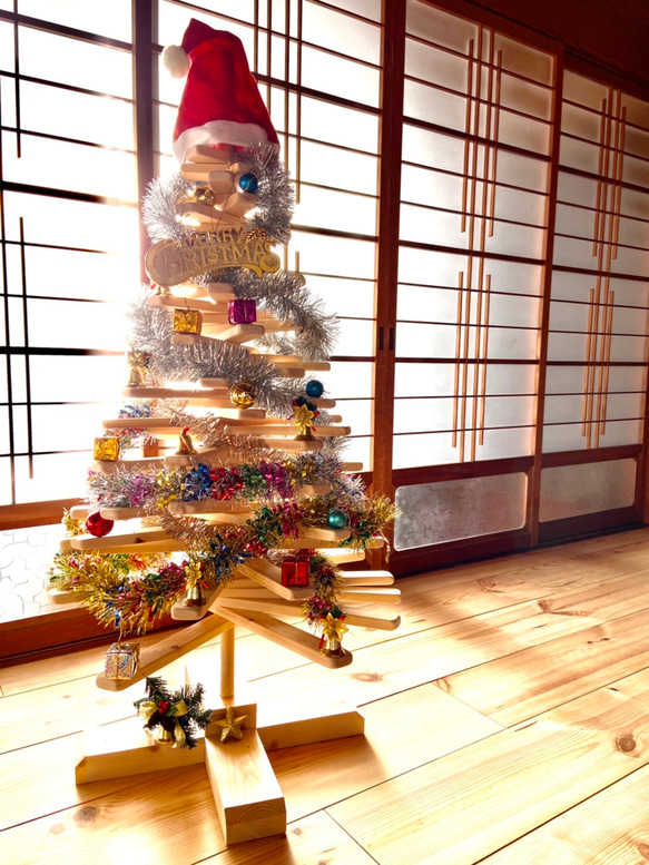 手作り】木製クリスマスツリー 立体・オブジェ vamo508 通販 手作り】木製クリスマスツリー 立体・オブジェ vamo508 通販