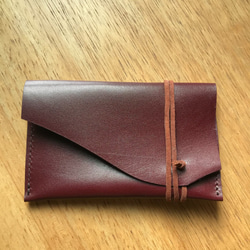 カードケース・パスケース・名刺入れ　＜Cardcase PY/ bordeaux > 1枚目の画像