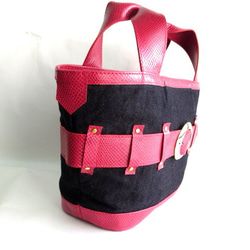 ☆sale☆トートバッグ　＜belt tote pink＞ 3枚目の画像