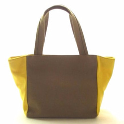 ☆Sale☆トートバッグ・帆布 <bi-color tote / khaki> 2枚目の画像