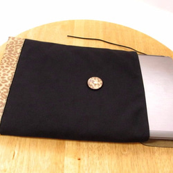 PCケース・MacBook Pro 13インチ用サイズ < envelope / black > 5枚目の画像