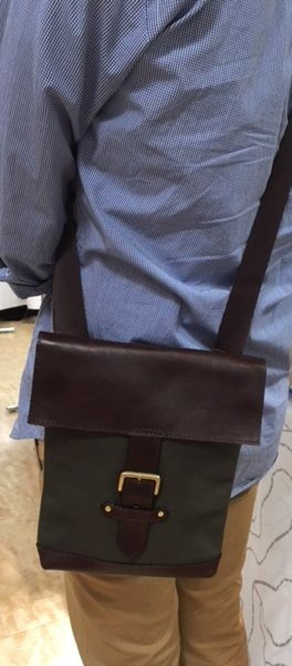 ショルダーバッグ ＜belt shoulder / khaki＞ 9枚目の画像