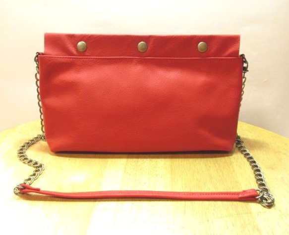 ショルダー・クラッチバッグ　＜JH clutch / red＞ 3枚目の画像