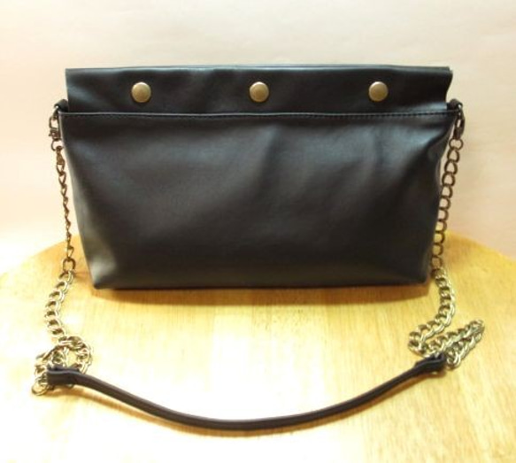 ショルダー・クラッチバッグ　＜JH clutch / black＞ 3枚目の画像