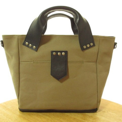 トート・ショルダーバッグ　<SQ tote / khaki> 2枚目の画像