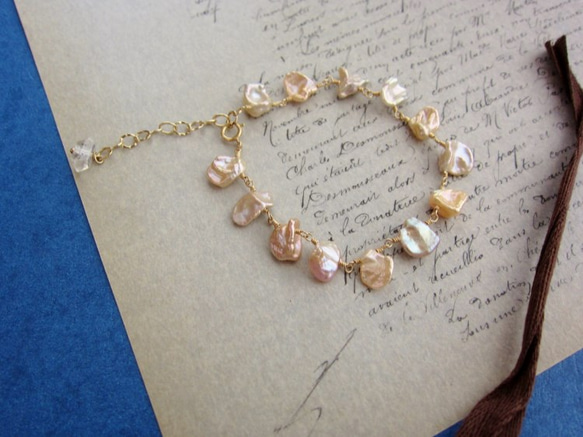 真珠の薄物　レディライクパールブレス 1枚目の画像