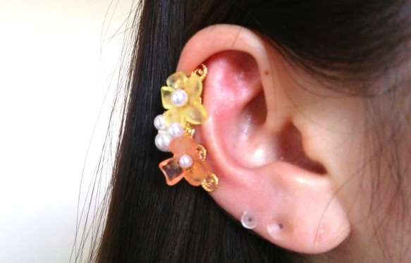 *Flower　Ear　Cuff* 5枚目の画像