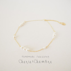 【14kgf】Pearl Bracelet 1枚目の画像