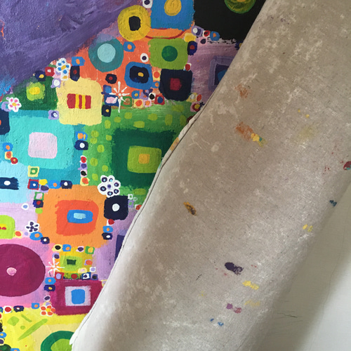 ORIGINALアート 'The LOVE' 絵画 RAsuperstar 通販 10811198｜Creema