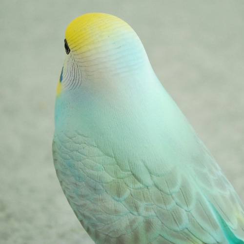 レジンクラフト レインボー セキセイインコ その他置物 Primary