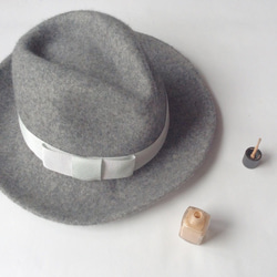 wool hat (gray) 1枚目の画像