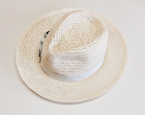 spring linen hat 4枚目の画像