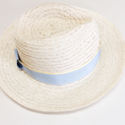 spring linen hat 3枚目の画像