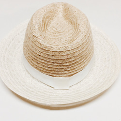 2color linen hat 4枚目の画像