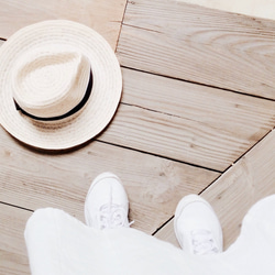 French linen hat(navy) 5枚目の画像